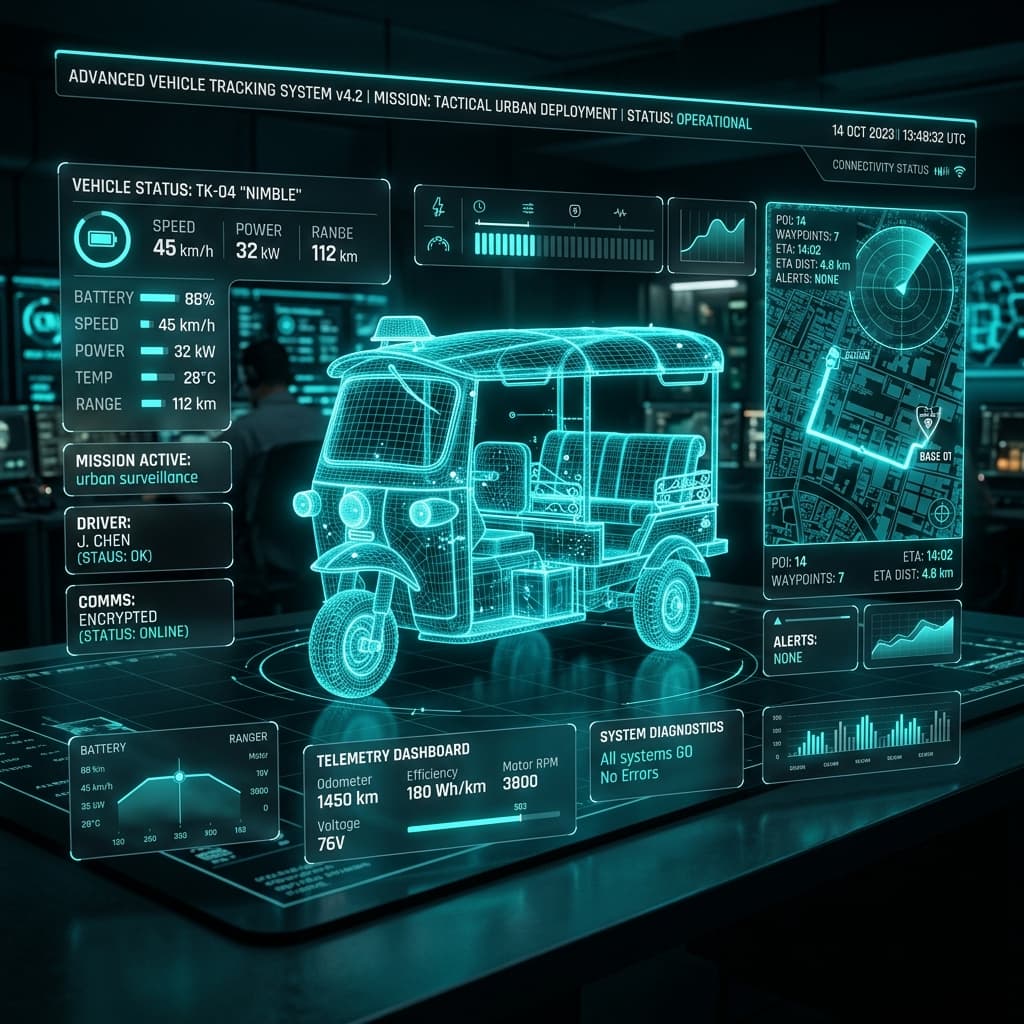 Tactical Vehicle HUD